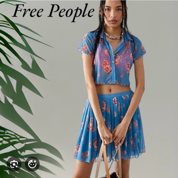 Free People Dresses & Skirts - NWOT Free people Florence Mesh Skirt